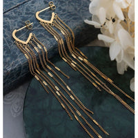 Thumbnail for Golden Straight Hangings Earrings