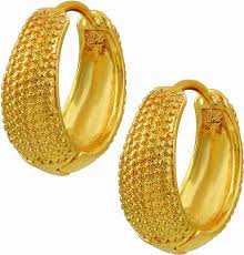 Men's Earring Bali Hoop Design