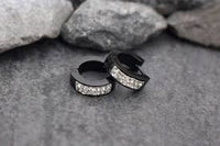 Thumbnail for Stainless Steel Rhinestone Fashion Jewelry Ears Pierced for Men