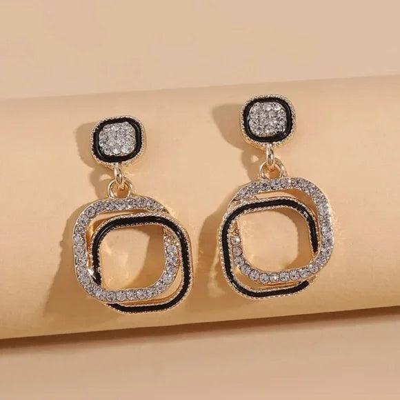 Double layer Earrings for women