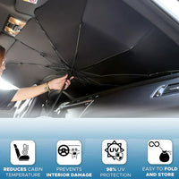 Thumbnail for SunXpert™ Car Windshield Sun Shade Umbrella