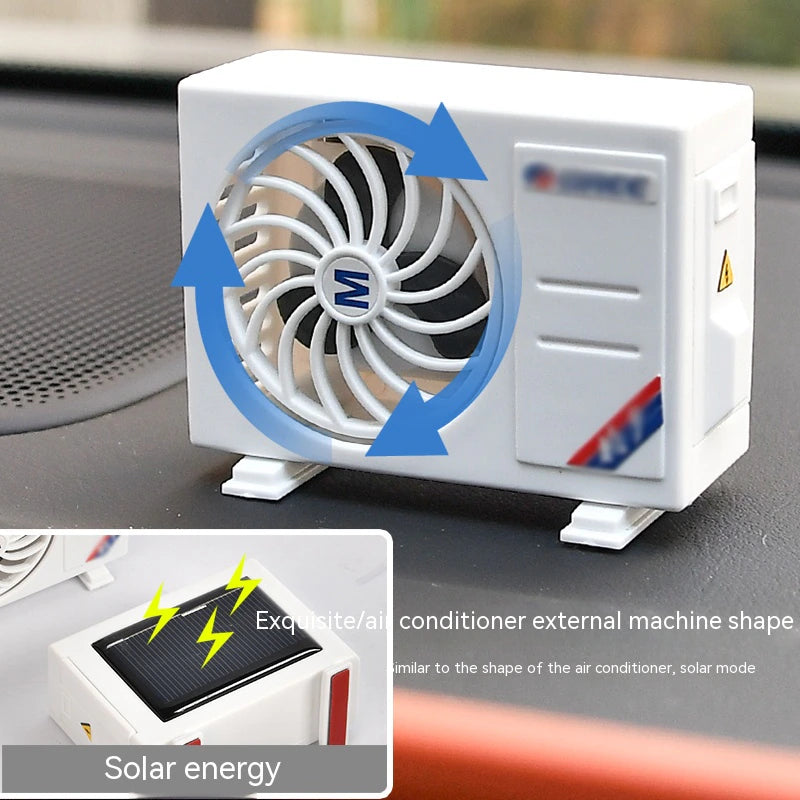 Mini Solar AC Car Aromatherapy - Perfume and Decor
