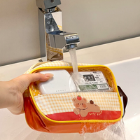 Thumbnail for Cute Transparent Travel Cosmetic Pouch (Random Shade)