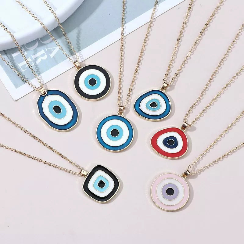 Brand new Evil Eye style neck chains