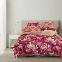 Thumbnail for Super King Size Flat Cotton Bedsheets for Double Bed