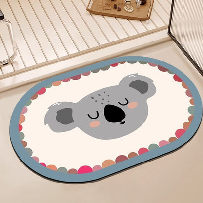 Cute Koala Super Absorbent Anti-Slip Bathroom Mat
