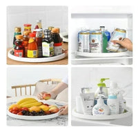 Thumbnail for 360° Rotating Organizer Tray for Kitchen, Pantry & Bathroom