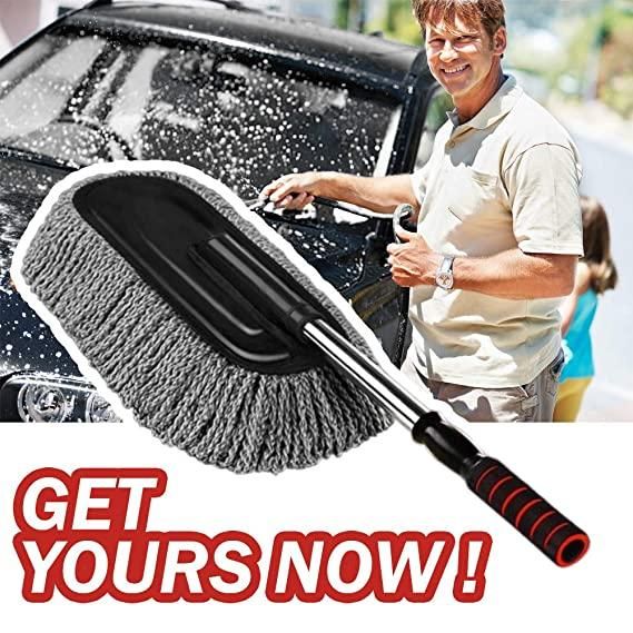 Car Duster -Microfiber  Cleaning Dusters for Cleaning and dusting of Vehicles, Office, Home(Pack of 1)