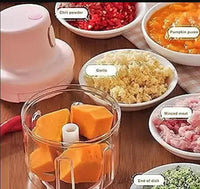 Thumbnail for Portable USB Rechargeable Electric Fruit Vegetable Chopper
