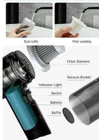 Thumbnail for 2 in 1 Vacuum Cleaner - Rechargeable battery