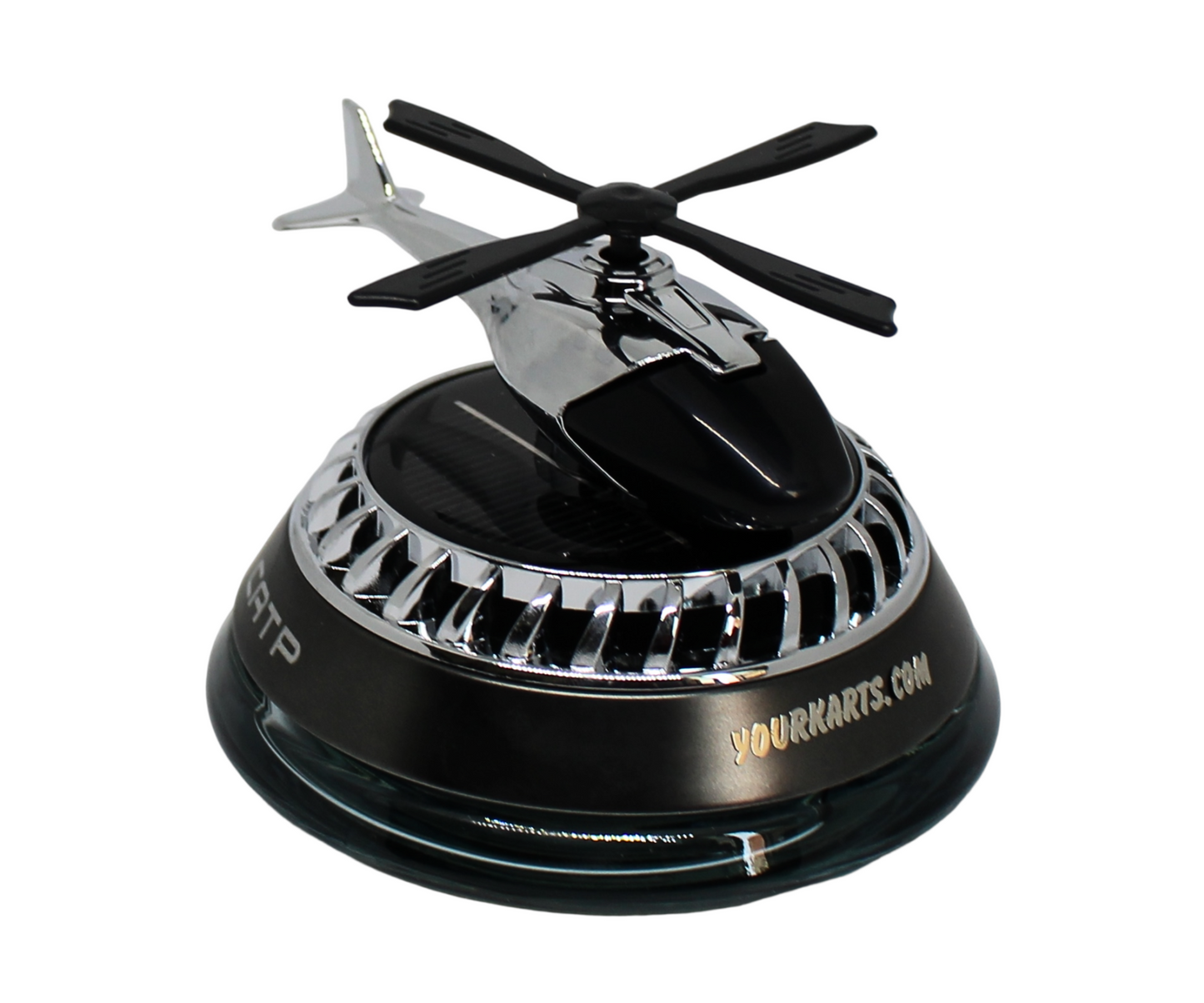 New design helicopter liquid solar car air freshner