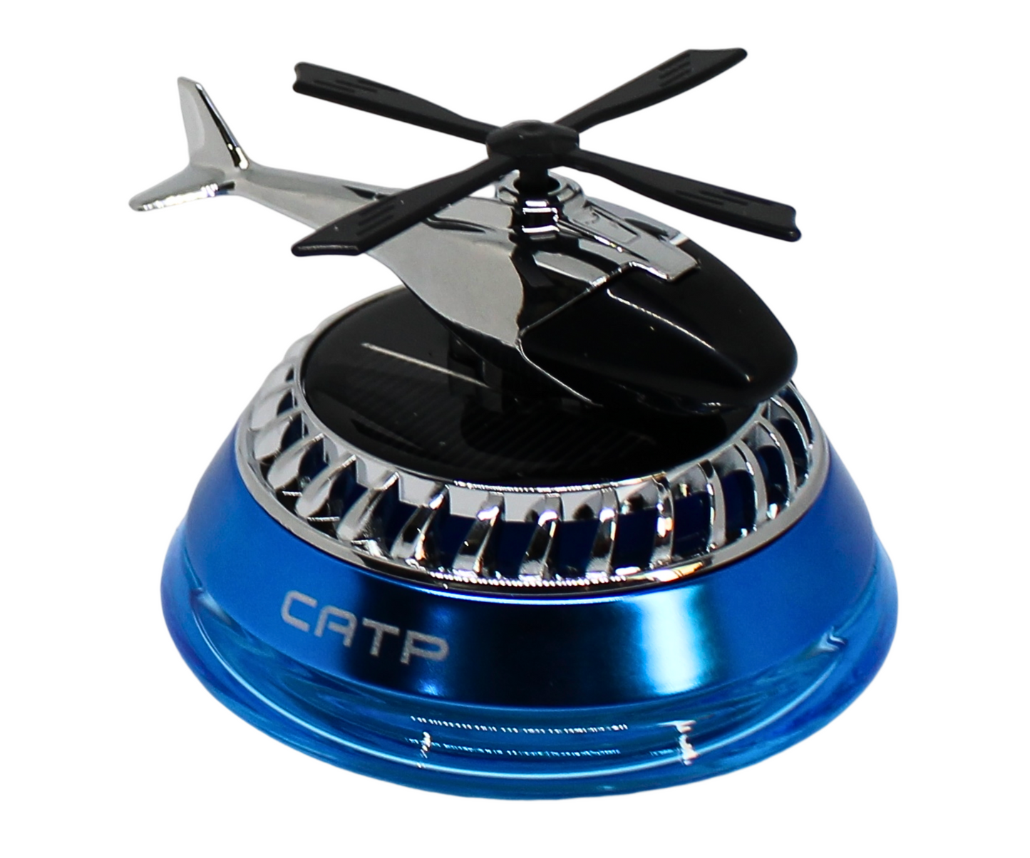 New design helicopter liquid solar car air freshner