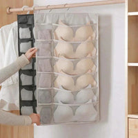 Thumbnail for Double Sided Closet Hanging Organizer