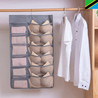 Thumbnail for Double Sided Closet Hanging Organizer