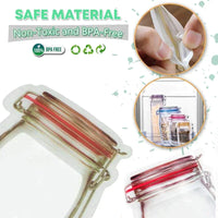 Thumbnail for Jar Shape Food Storage Pouch - Reusable & Washable