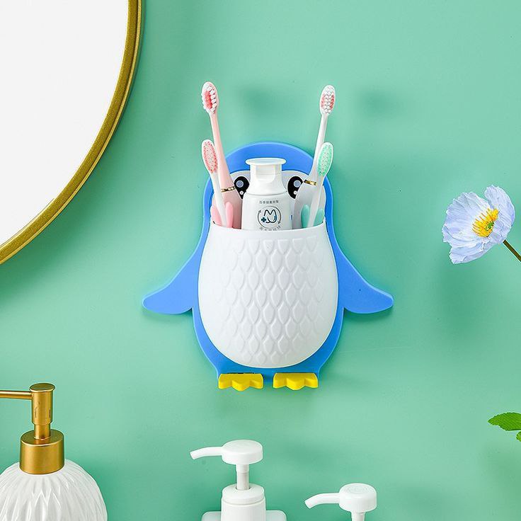 Super Cute Wall Mounted Penguin Design Rack