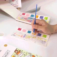 Thumbnail for Pocket Watercolor Painting Book